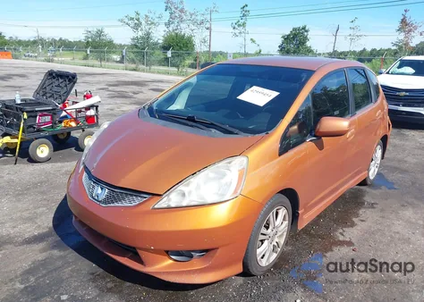 2010 Honda Fit Sport from USA, damaged, VIN JHMGE8H43AC007643